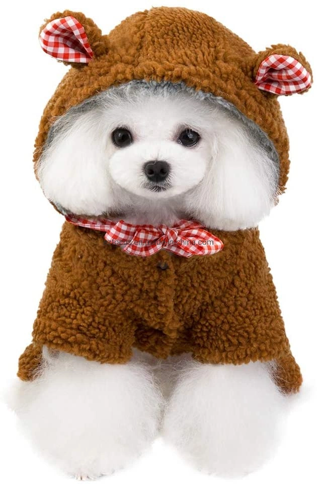 Pet Hoodie Sweater for Small Dogs Coat Clothes Dog Pet Clothing Winter Autumn Fit for Puppy Dog Teddy Four Leg Costume Wbb12445